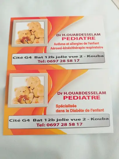 Pédiatre Dr OUABDESSELAM