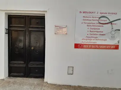 Nutritionniste Cheraga Dr Meslouh