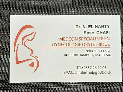 Gynécologue Dr. El Hanty N. eps. CHAFI