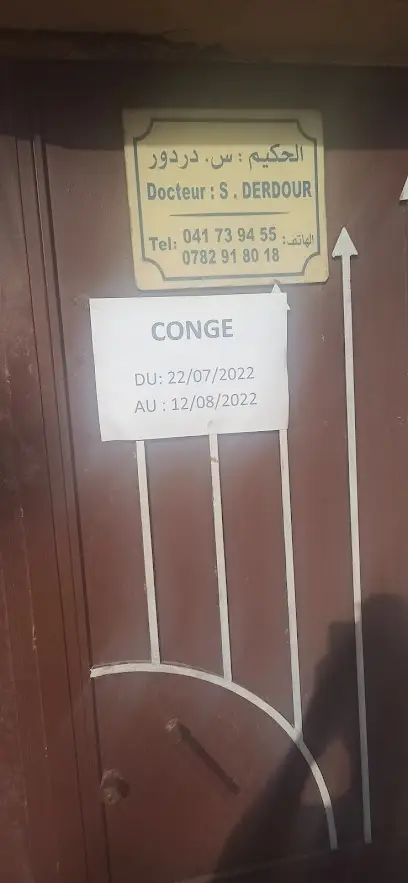 Cabinet Medicale De Médecine Physique et Réadaptation Dr Derdour
