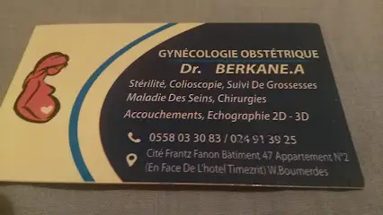 Dr BERKANE.A GYNECOLOGUE