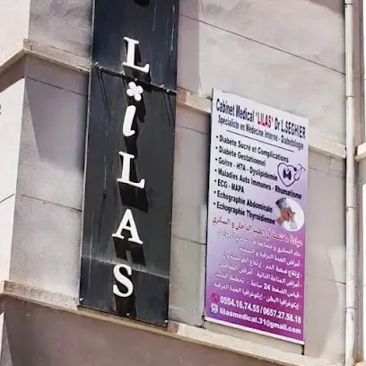 cabinet médical" LILAS" Dr seghier. L spécialiste en medecine interne-diabétologie