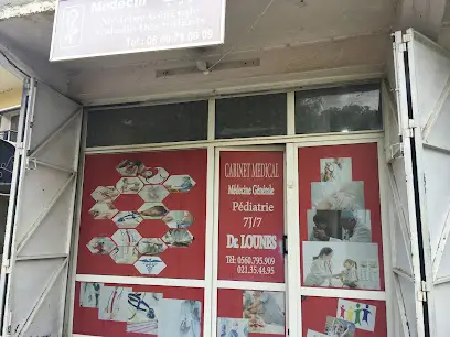 Cabinet de pédiatrie dr lounes sofiane