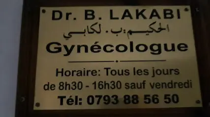 Gynécologue Dr Lakabi