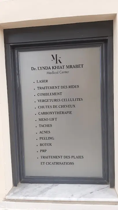 Cabinet Médical d'esthétique Dr Khiat Mrabet Lynda