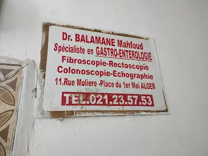 Dr BALAMANE Mahfoud