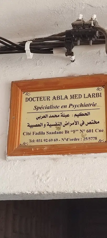 Dr Abla mohamed Laarbi psychiatre