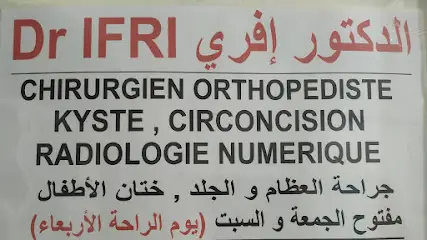 Dr IFRI Chirurgie Orthopedie Cabinet Docteur