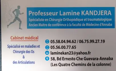 Cabinet d'orthopédie Professeur Kandjera lamine