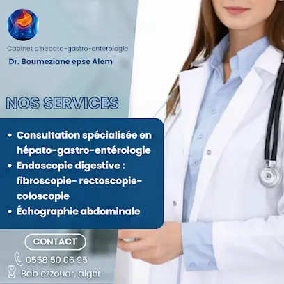 Gastrologue - Dr. BOUMEZIANE epse ALEM