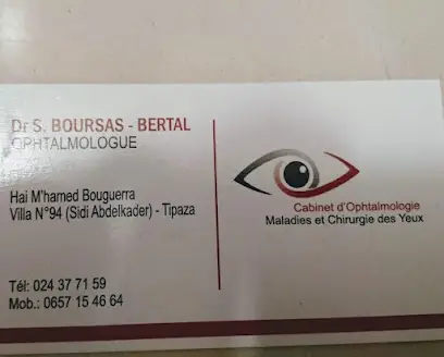 Cabinet d'ophtalmologie Dr Boursas Bertal