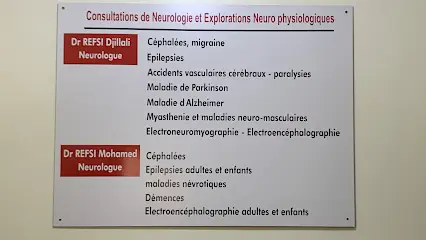 Docteur REFSI M. – Docteur REFSI D. (Groupe Medical Neurologie et Neurophysiologie)