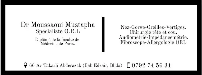 Dr moussaoui Mustapha
