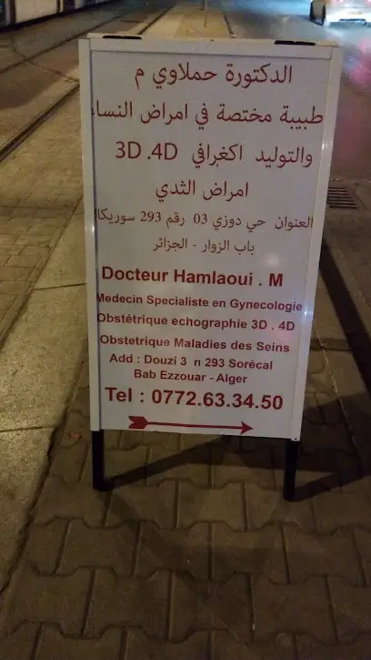 Gynecologue Dr Hamlaoui