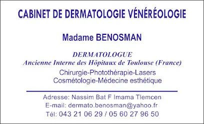 Madame BENOSMAN Cabinet de Dermatologie & Laser