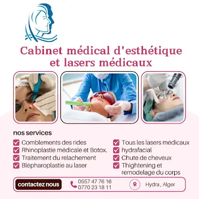 Cabinet médical d'esthétique et lasers médicaux