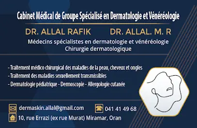 Cabinet Médical de Groupe Spécialisé en Dermatologie et Vénéréologie