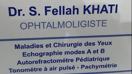Cabinet d’ophtalmolgie Dr S.Fellah-Khati
