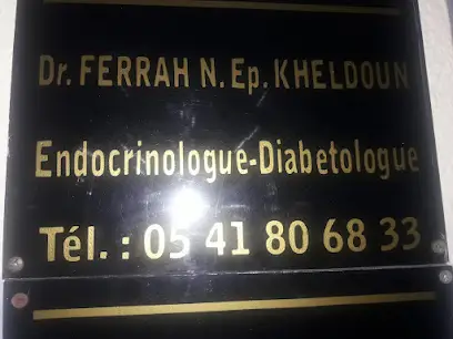 Dr. FERRAH épouse kheldoun