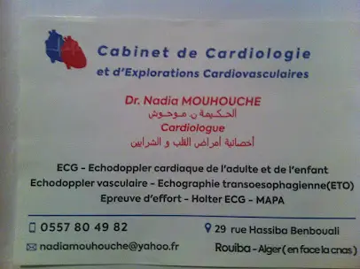 Dr Nadia mouhouche
