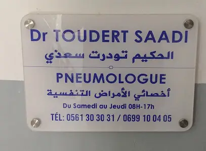 CABINET DE PNEUMOLOGIE & ALLERGOLOGIE & SOMMEIL Dr S. TOUDERT - TAZMALT